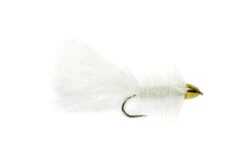 Woolly Bugger White Mit Conehead Gold
