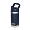 Yeti Rambler Jr 12 Oz Kids Bottle -Bestes Angeln Geschäft 190299 Rambler Junior 12oz Bottle Website Assets Quarter Angle Straw Upright Navy 1680x1024 v2