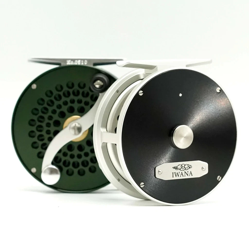 Iwana Steelhead Fliegenrolle - Black/Silver 4 Iwana Steelhead Fliegenrolle - Black/Silver – Bild 2