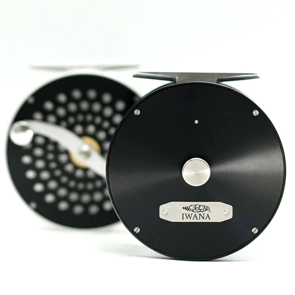 Iwana Steelhead Fliegenrolle - Black 3 Iwana Steelhead Fliegenrolle - Black