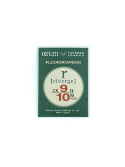 Riverge Fluorocarbon Gezogenes Vorfach 9ft