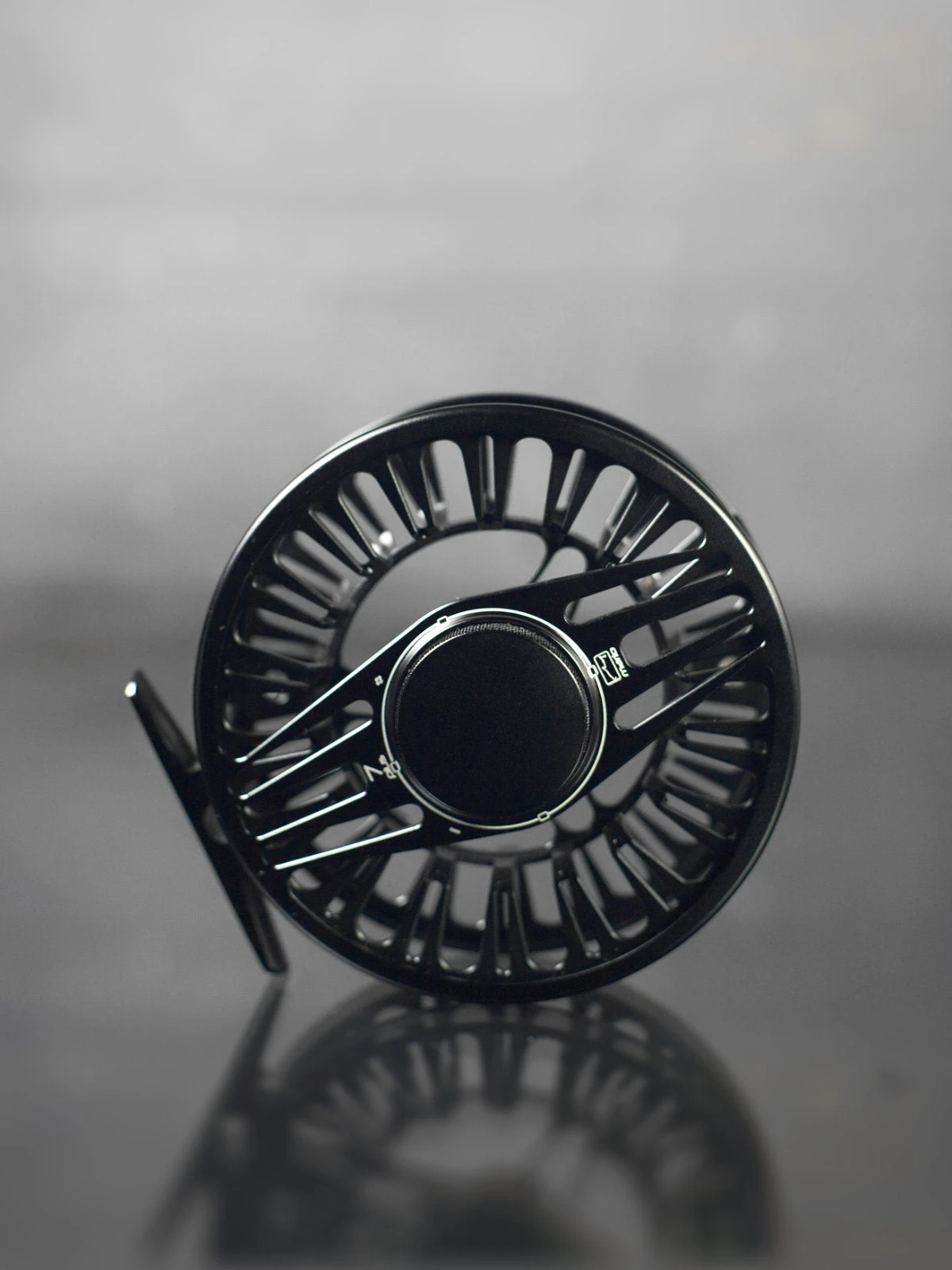 Marlo Mla² Fliegenrolle Schwarz 4 Marlo Mla² Fliegenrolle Schwarz – Bild 2