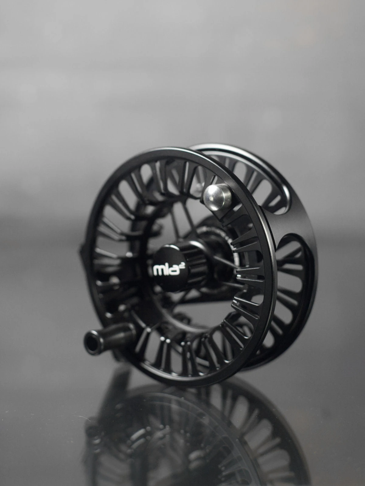 Marlo Mla² Fliegenrolle Schwarz 5 Marlo Mla² Fliegenrolle Schwarz – Bild 3