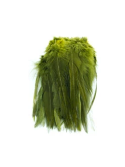 Wapsi Strung Rooster Saddle Long -Bestes Angeln Geschäft strung rooster saddle long olive